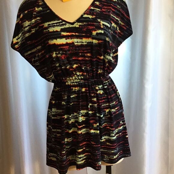Multicolored tunic/dress in size small by MAC+JAC - Picture 3 of 8